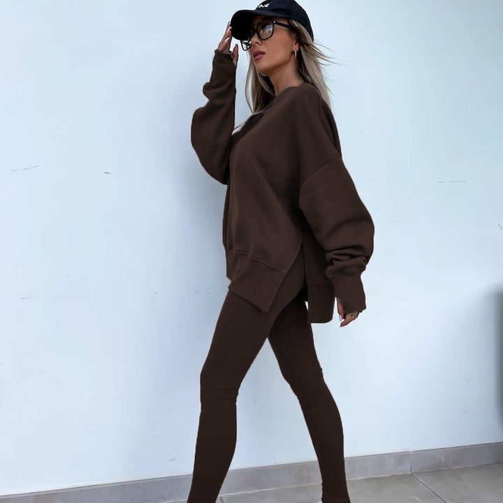 Nova | Bekväm oversized sweatshirt och leggings i ett set