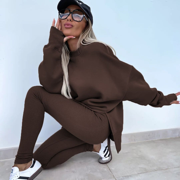 Nova | Bekväm oversized sweatshirt och leggings i ett set