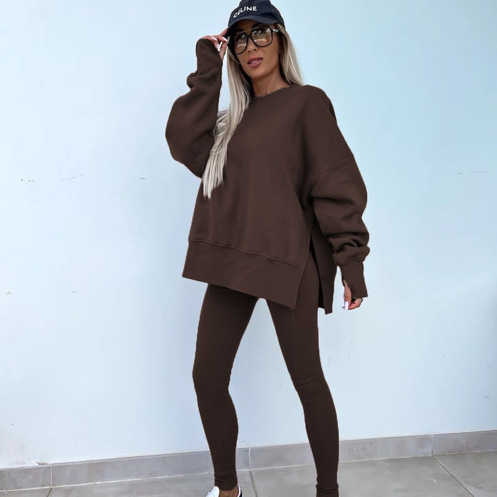 Nova | Bekväm oversized sweatshirt och leggings i ett set