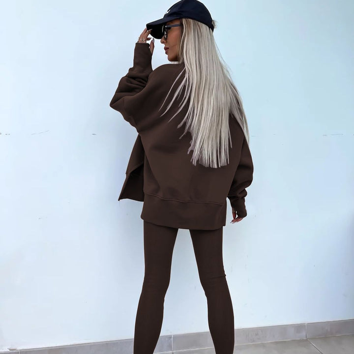 Nova | Bekväm oversized sweatshirt och leggings i ett set
