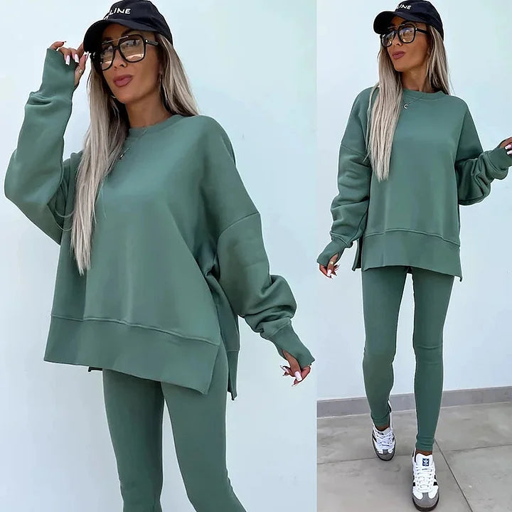 Nova | Bekväm oversized sweatshirt och leggings i ett set
