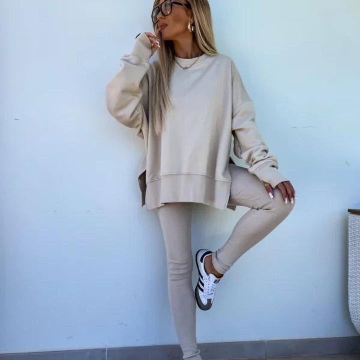 Nova | Bekväm oversized sweatshirt och leggings i ett set