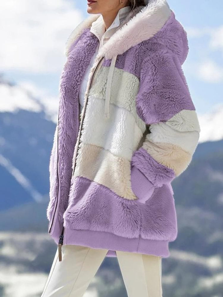 Zara | Neue Baumwolljacke in Kontrastfarbe