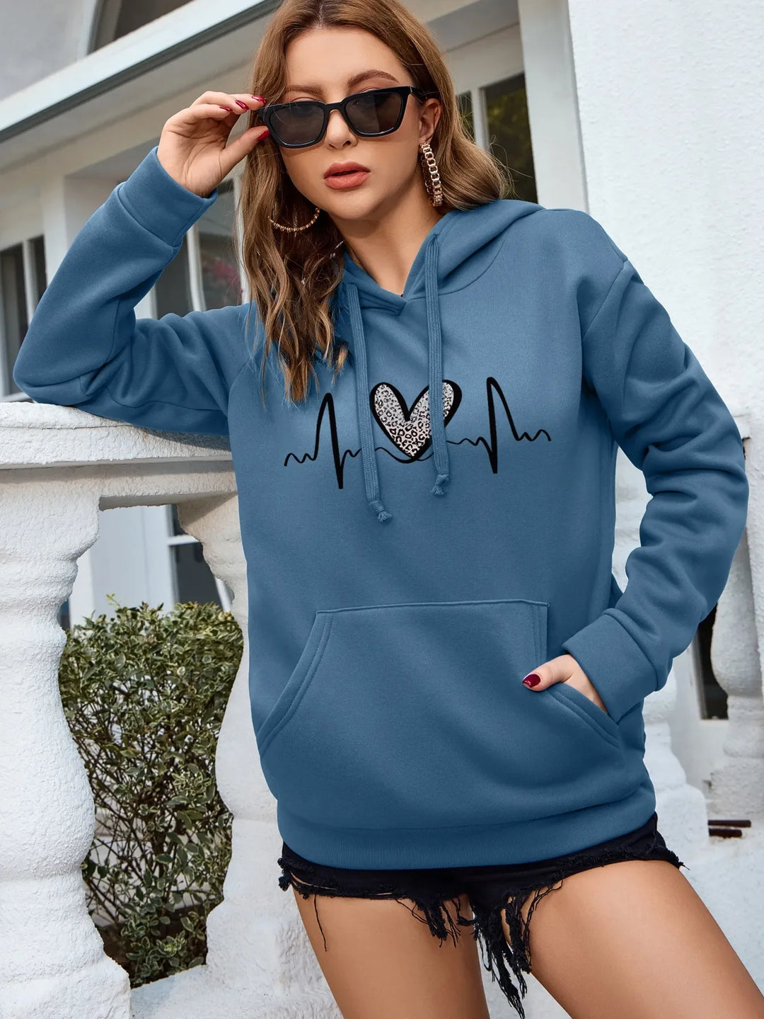 Tigerbeat | Mönster Hoodie