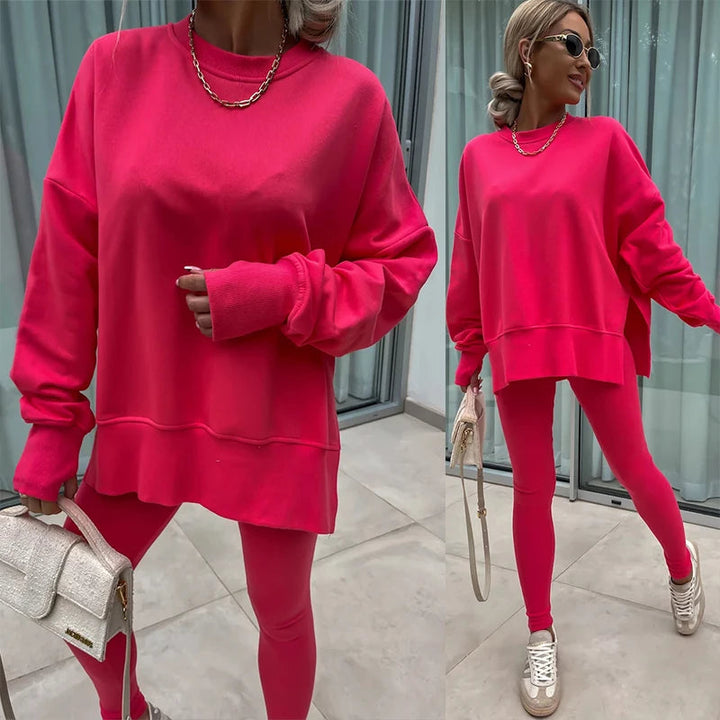 Nova | Bekväm oversized sweatshirt och leggings i ett set