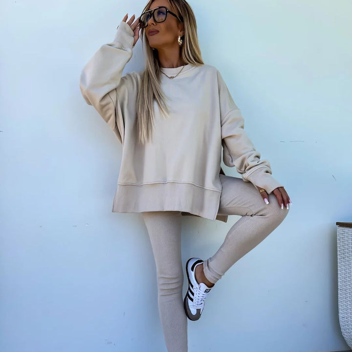 Nova | Bekväm oversized sweatshirt och leggings i ett set