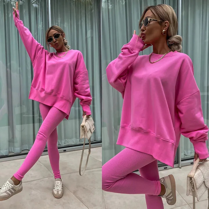Nova | Bekväm oversized sweatshirt och leggings i ett set