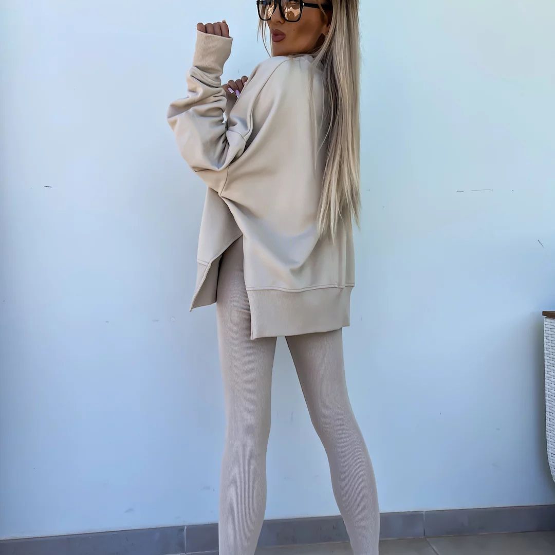 Nova | Bekväm oversized sweatshirt och leggings i ett set
