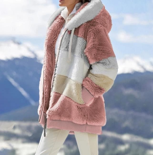 Zara | Neue Baumwolljacke in Kontrastfarbe