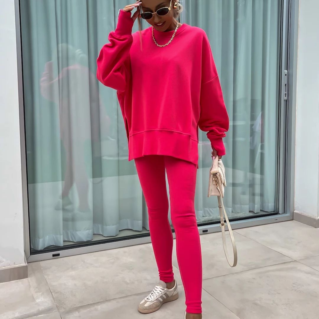 Nova | Bekväm oversized sweatshirt och leggings i ett set