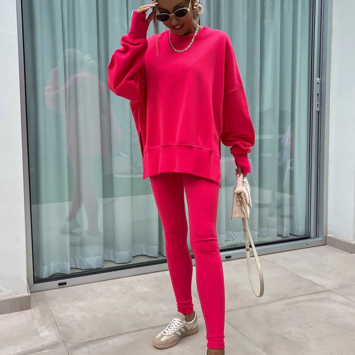 Nova | Bekväm oversized sweatshirt och leggings i ett set