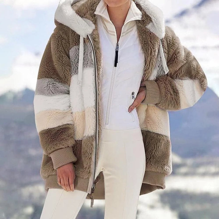Zara | Neue Baumwolljacke in Kontrastfarbe