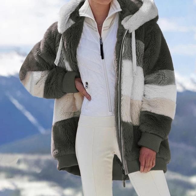 Zara | Neue Baumwolljacke in Kontrastfarbe