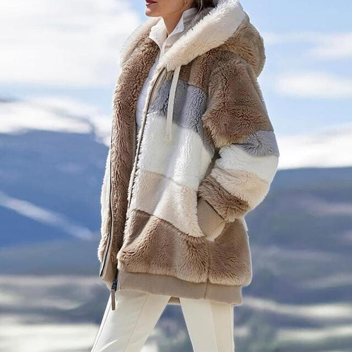 Zara | Neue Baumwolljacke in Kontrastfarbe