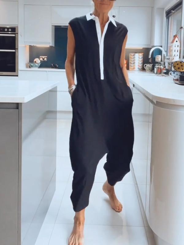 Robijn | Ärmelloser Jumpsuit