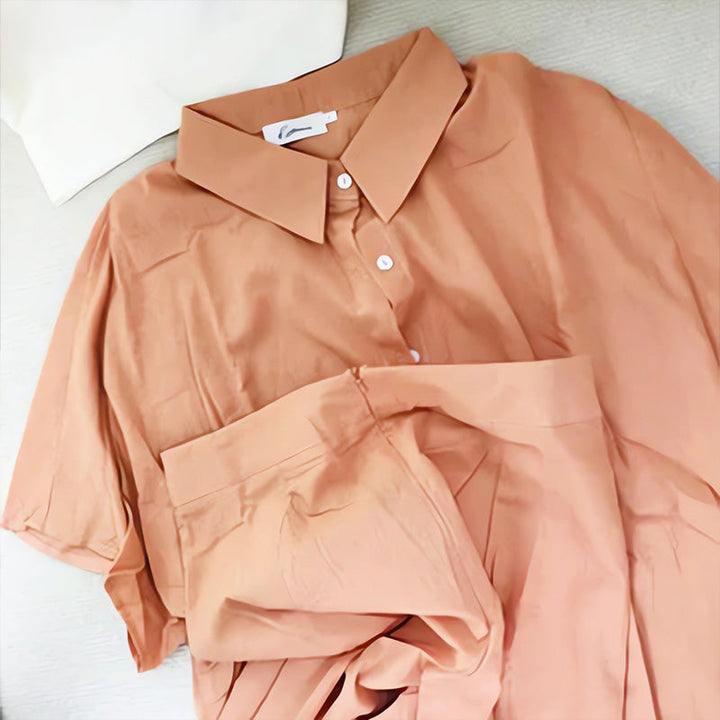 Jane | Casual tvådelat linneset